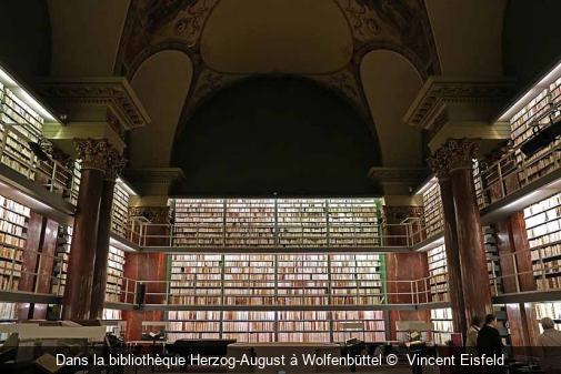Dans la bibliothèque Herzog-August à Wolfenbüttel  Vincent Eisfeld