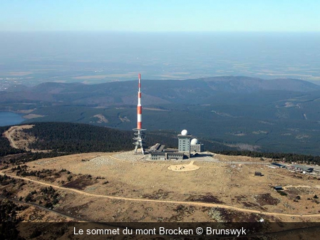 Le sommet du mont Brocken Brunswyk
