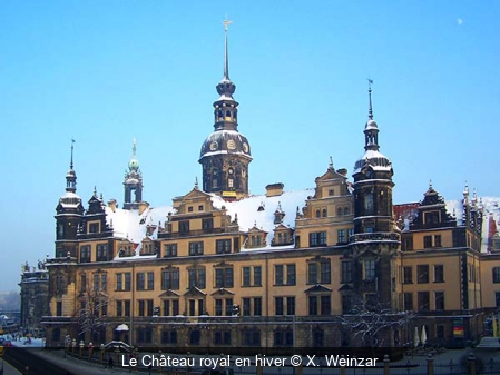 Le Château royal en hiver X. Weinzar