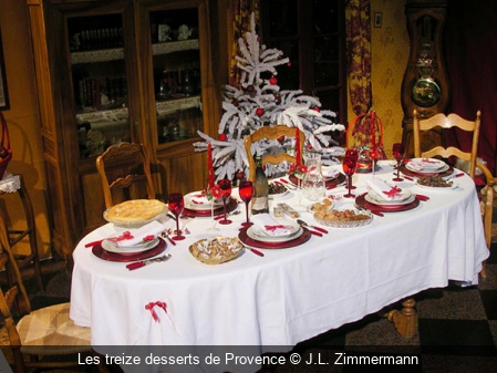 Les treize desserts de Provence J.L. Zimmermann