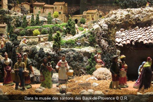Dans le musée des santons des Baux-de-Provence D.R.