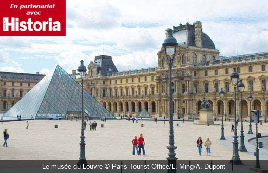 Le musée du Louvre Paris Tourist Office/L. Ming/A. Dupont