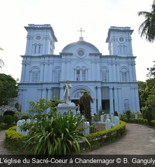L'église du Sacré-Coeur à Chandernagor B. Ganguly