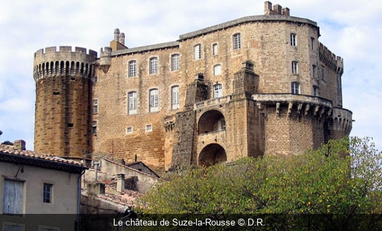 Le château de Suze-la-Rousse D.R. 