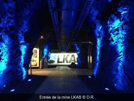 Entrée de la mine LKAB D.R.
