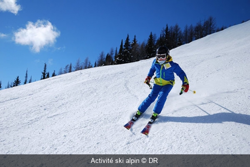 Activité ski alpin