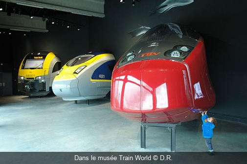 Dans le musée Train World D.R.