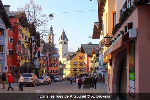 Dans les rues de Kitzbühel A. Bruvelis