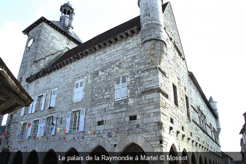Le palais de la Raymondie à Martel Mossot