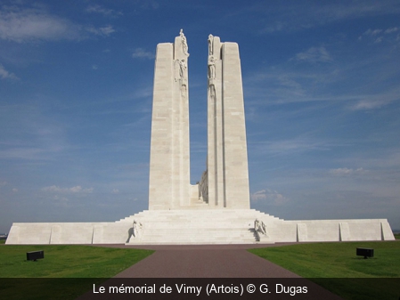 Le mémorial de Vimy (Artois) G. Dugas