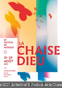 Affiche 2021 du festival Festival de la Chaise-Dieu