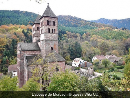 L'abbaye de Murbach qwesy Wiki CC