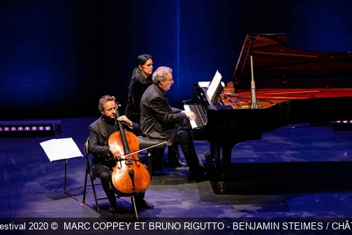 Concert dans le cadre du festival 2020  MARC COPPEY ET BRUNO RIGUTTO - BENJAMIN STEIMES / CHÂTEAUROUX MÉTROPOLE