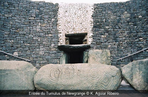 Entrée du Tumulus de Newgrange K. Aguiar Ribeiro