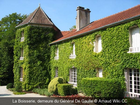 La Boisserie, demeure du Général De Gaulle Arnaud Wiki CC