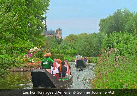 Les hortillonnages d’Amiens  Somme Tourisme -AB