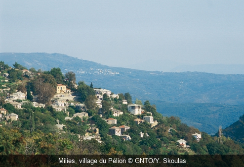 Milies, village du Pélion GNTO/Y. Skoulas