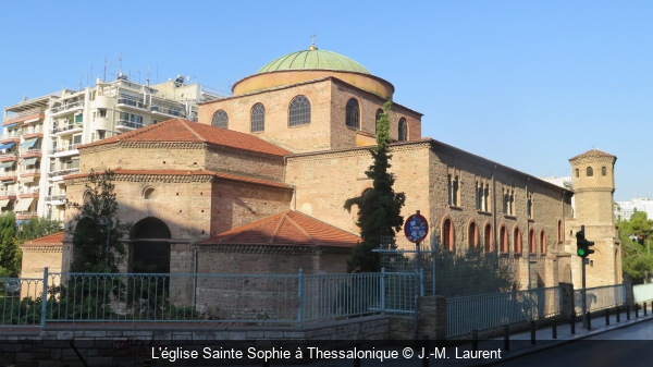 L'église Sainte Sophie à Thessalonique J.-M. Laurent