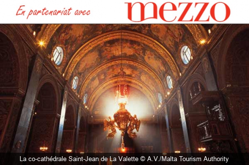 La co-cathédrale Saint-Jean de La Valette A.V./Malta Tourism Authority