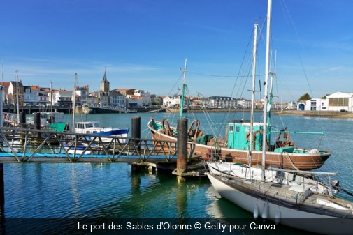 Le port des Sables d'Olonne Getty pour Canva
