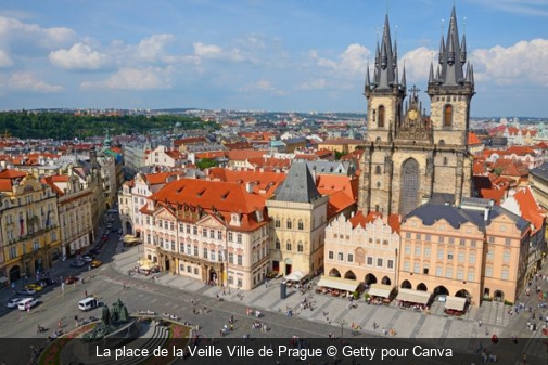 La place de la Veille Ville de Prague Getty pour Canva