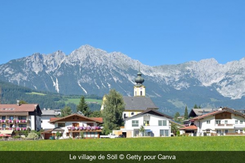 Le village de Söll Getty pour Canva