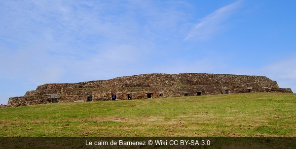 Le cairn de Barnenez Wiki CC BY-SA 3.0