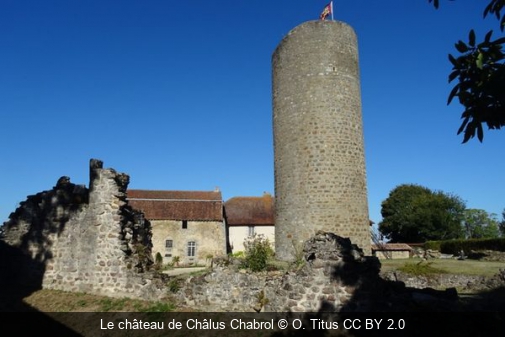 Le château de Châlus Chabrol O. Titus CC BY 2.0