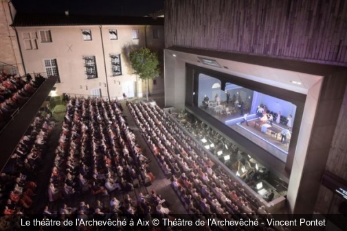 Le théâtre de l'Archevêché à Aix Théâtre de l'Archevêché - Vincent Pontet