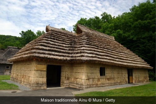 Maison traditionnelle Aïnu Mura / Getty