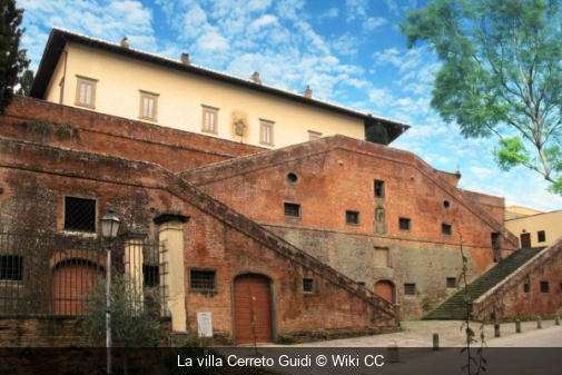 La villa Cerreto Guidi Wiki CC