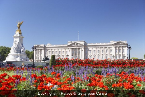 Buckingham  Palace Getty pour Canva