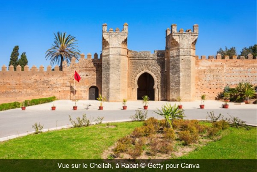 Vue sur le Chellah, à Rabat Getty pour Canva