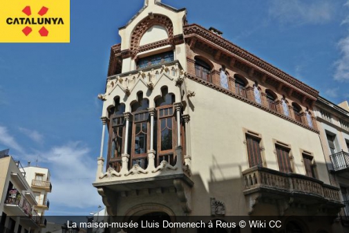 La maison-musée Lluis Domenech à Reus Wiki CC