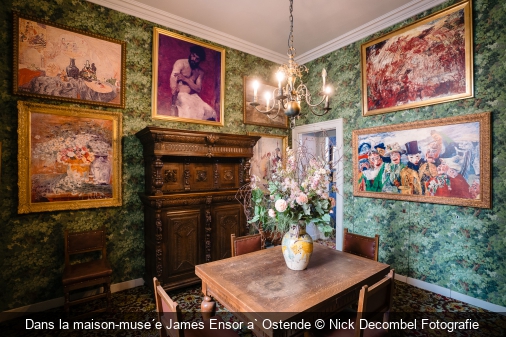 Dans la maison-muse´e James Ensor a` Ostende Nick Decombel Fotografie