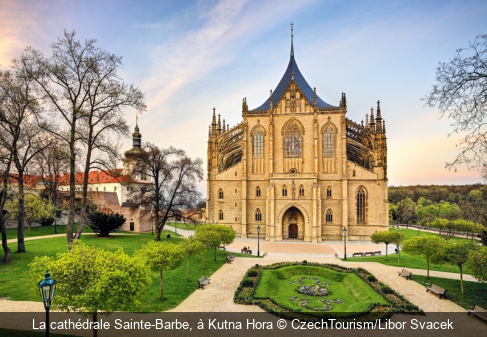 La cathédrale Sainte-Barbe, à Kutna Hora CzechTourism/Libor Svacek