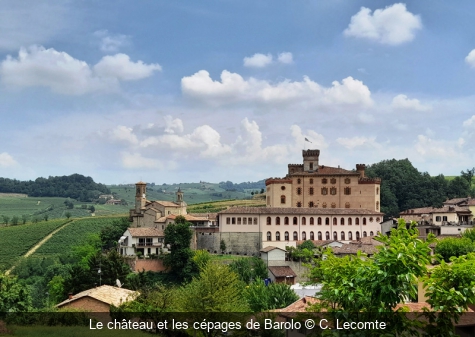 Le château et les cépages de Barolo C. Lecomte