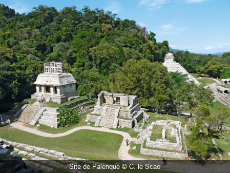 Site de Palenque C. le Scao