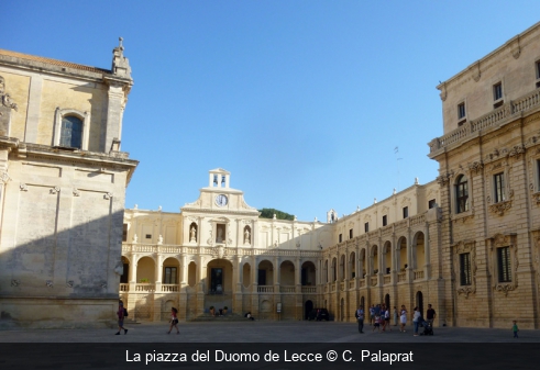 La piazza del Duomo de Lecce C. Palaprat