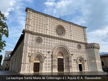 La basilique Santa Maria de Collemagio à L’Aquila A. Rassendren