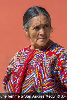 Le portrait d'une femme à San Andrés Xequl J.-F. Tourniquet