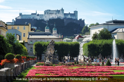 Vue sur Salzbourg et la forteresse de Hohensalzburg R. Andro