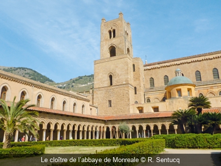 Le cloître de l’abbaye de Monreale R. Sentucq
