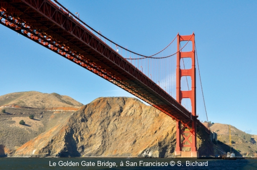Le Golden Gate Bridge, à San Francisco S. Bichard