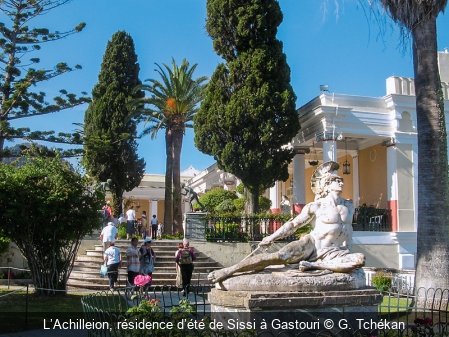 L’Achilleion, résidence d’été de Sissi à Gastouri G. Tchékan