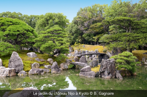 Le jardin du château Nijo à Kyoto B. Gagnaire