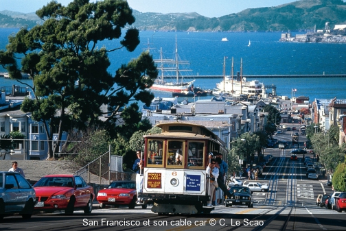 San Francisco et son cable car C. Le Scao