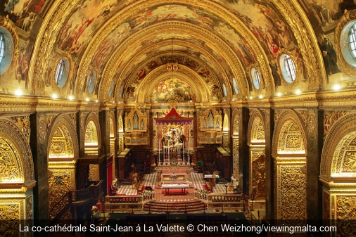 La co-cathédrale Saint-Jean à La Valette Chen Weizhong/viewingmalta.com