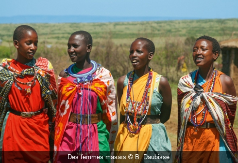 Des femmes masaïs B. Daubisse