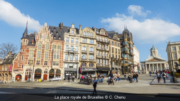 La place royale de Bruxelles C. Chenu